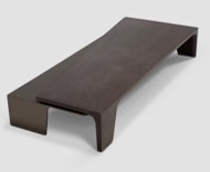 [CTBMBOCJ80155] TORETTO-BMBO-CJ-80155-COFFEE TABLE  (2010*800*250)-VENEER MATT+SANDBLASTED PEARL SAND BROWN COPPER GOLD