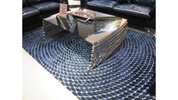 [CTC12463] BLEMS-C-12463-COFFEE TABLE (150*120*41) -GREY