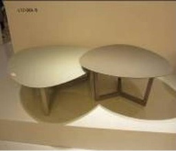 [CTC13196B-GREY] CATHY-C-13196B-COFFEE TABLE (106.5*106.5*35.5) GREY-G7006-1