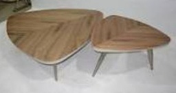[CTC14811-WALVEN] EMIE-C-14811-COFFEE TABLE -GREY/WALNUT (WV1108002)/0706-1
