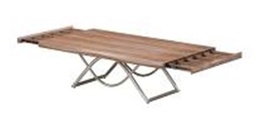 [CTC15829-WALVEN] CARVE-C-15829-COFFEE TABLE -WALNUT NICKEL(W1108002)