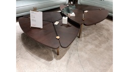 [CTC19002A+B-SMOKYCOP] AMALFI-C-19002A+B-COFFEE TABLE(2 PCS) -SMOKY COPPER