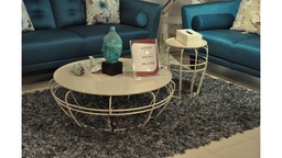 [CTCDCJ1089A-PEAGRY] CARL-CD-CJ1089A-COFFEE TABLE -PEARL GREY+PEARL GREY