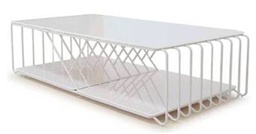 [CTCDCJ1092A-PEAGRY] CAGE-CD-CJ1092A-COFFEE TABLE -PEARL GREY