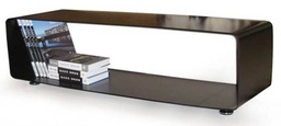 [CTCJ885B-BLACK] DORROTY-CJ-885B-COFFEE TABLE -BLACK W/FLOWER