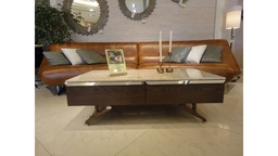 [CTCT-17085-MARBLE] EASTWOOD-CT-17085-COFFEE TABLE (1300*734*420) -MARBLE