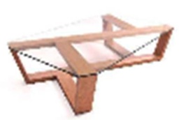 [CTCT312-H12] CRUZET-CT-312-COFFEE TABLE (1300*766*400)  -H.G WHITE