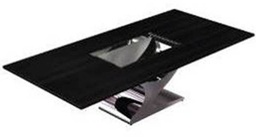 [CTDC62168-EBONY] PALMER-DC-62168-COFFEE TABLE (140*80*40) -EBONY