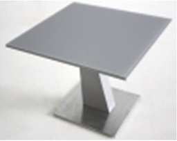 [CTE11287-GRYWAL] EMAN-E11287-END TABLE (65*65*50.5) -GREY+WALNUT