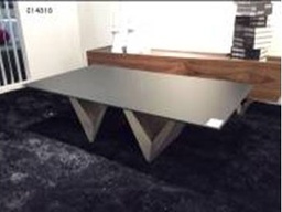 [CTE14818-FROSBLK] COURTNEY-E-14818-END TABLE -FROSTED BLACK NICKEL