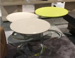 [CTE161B-GREY] ELSIE-E-161B-SIDE TABLE (520*440) -GREY-F23