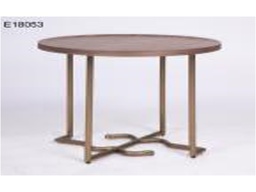 [CTE18053] RAYVER-E-18053-END TABLE-(55*50)-WALNUT BRASS