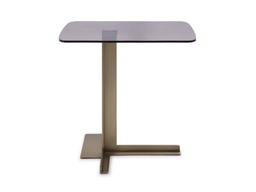 [CTE18161A NEW] E-18191A-END TABLE-(50X35X50)-BRASS BRUSHED