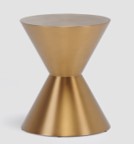 [CTE19009A] MODA-E-19009-A SIDE TABLE (DIA42X50)-263BRASS
