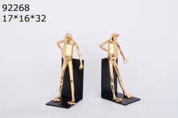 [AC92268-NEW] 92268-BOOKEND-(17*16*32)-METAL-NEW