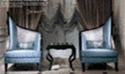 [CTETT809-2-BLKBLUE] ETT-809-2-END TABLE -BLACK/BLUE-YB1