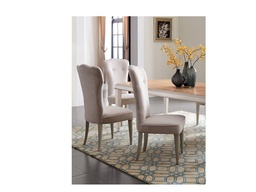 [DIN-ADC23-SILFOILA-L] EVALINA-DINING CHAIR(ADC23)-SILVER FOIL A-L / JEANE 02