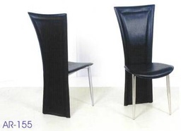 [DINAR155-COGNAC] STEVE-AR-155-DINNING CHAIR-COGNAC(018-VANILLA)