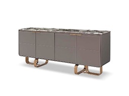 [DINASB20402] STONE-ASB-20402-SIDEBOARD (200*42*80)-CALADONIA MARBLE(DL-2005)+COPPER BRUSHED