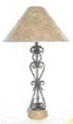 [ACAPA104310] 104310 TABLE LAMP W/SHADE 34"