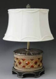 [ACAPF105097] APF-105097-TABLE LAMP W/SHADE