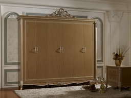 [MBRFG6136WDROBE-6128] LARA-FG-6136-6 DOOR WARDROBE -FG6128
