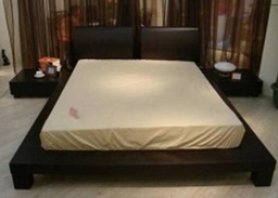 [MBRG020N-BDQ-WENGE] G-020N-BDQ-BED(QUEEN)150X200+2NT+DRESS TBL+MIRR-WENGE-PK-603