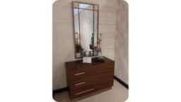 [MBRGRETTA-DR-AB] GRETTA-BD-2108-DRESSER(DR2105)+MIRR(MR1924)-ANT BRASS-MFJ54/ZA51