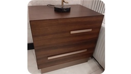 [MBRGRETTA-NT-(L)AB] GRETTA-2105-LEFT NIGHT STAND  - ANT BRASS-MFJ54/ZA51