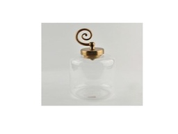 [ACAPL0891-NEW] APL0891-DECORATIVE BOTTLE-(18*30)-COPPER+GLASS-NEW