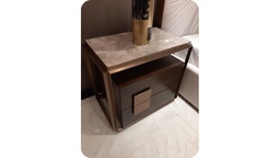 [MBRHARIET-NT-AN-B] HARIET-ANT.BRASS-NIGHT STAND (NTS2052) - ANT.BRASS-MFL34/MBL95/ZA16/SA151