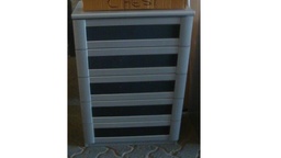 [MBRHAVANNA(CHEST-BLK] HAVANNA 5/DRAWER CHEST-BLACK