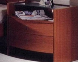 [MBRHOUSTON(NT)-BLKGL] HOUSTON-2201-NIGHT TABLE (2205)-BLACK GLOSSY