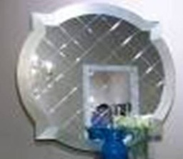 [MBRKDR11(MIRR)SILVER] KDR-11-DRESSING MIRROR -SILVER FOIL