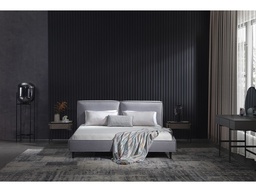 [MBRKEMITEG4] KEMITE-KING BED (180*200)-GREY (VISION-451)-G4