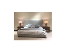 [MBRKERRY-GREY-18] KERRY-KING BED-BD-1910(200*200)(CUST) -GREY 18