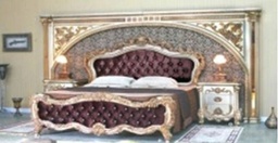 [MBRLA8048-BRWGLD] LA-8048-BED(2.0X2.0)+2 NT+DT+MIRR -BROWN GOLD