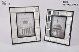 [ACB003-NEW] B003-PHOTO FRAME-(4*6)-SILVER MIRROR-NEW