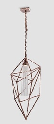 [ACC2930LG2] C-2930-L-CEILING LAMP-(L560*W560*H960)-ROSE GOLD-G2