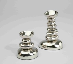 [ACCOK3000-SIL] COK-3000-STONE CANDLE-SILVER