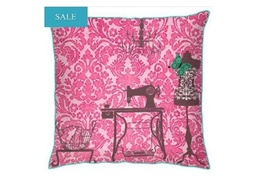 [ACCU-016] CU-016-VINTAGE SEWING MACHINE CUSHION (40*40)