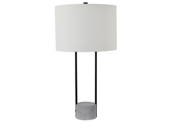 [ACCVAZER105] CVAZER-105-BONE TROWELED TALBE LAMP-26.5"
