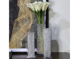 [ACF0649L] F0649L VASE-LARGE (115*115*385) CLEAR