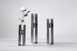 [ACF1155AL] F1155AL-FLOWER VASE-HOLDER-(65*60*420)-SILVER-L