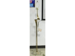 [ACF1864] F1864 FLOOR LAMP - METAL VINTAGE BRASS WITH CRYSTAL