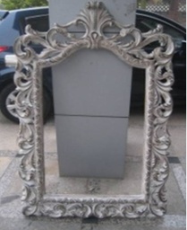 [ACF469AWH-GOLD] FLAVIO-F-469-G-FRAMED MIRROR -GOLD