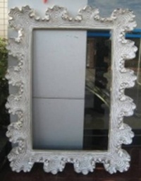 [ACF933SS-SHINSILV] WATASI-F-933-SS-FRAMED MIRROR -SHINY SILVER