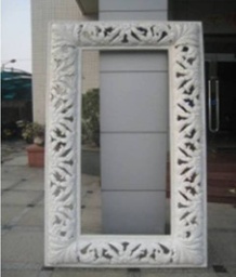 [ACF979S-SILVER] OVARO-F-979-S-FRAMED MIRROR -SILVER