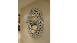 [ACF984SS-SHINSILV] ERADO-F-984-SS-FRAMED MIRROR -SHINY SILVER