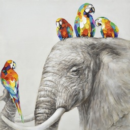 [ACFC10900-1] FC-10900-1-OIL PAINTING (100*100*3.5)-NEW